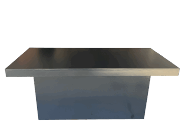 dining table rentals, wedding table rentals, modern table rental, communal table, cocktail table