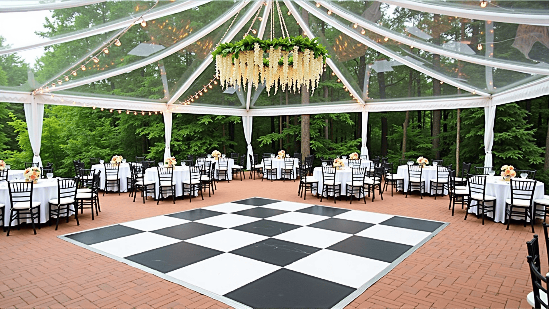 Black and White Checkered Floors