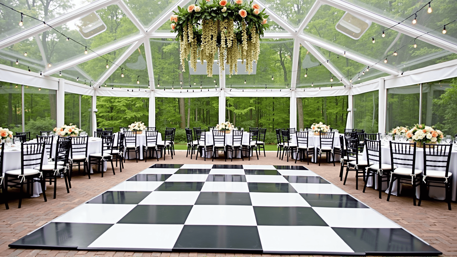 Black and White Checkered Floors