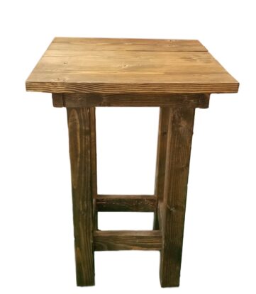 wedding rentals long beach - Farm Cocktail Table 27″ - Los Angeles Party Rentals