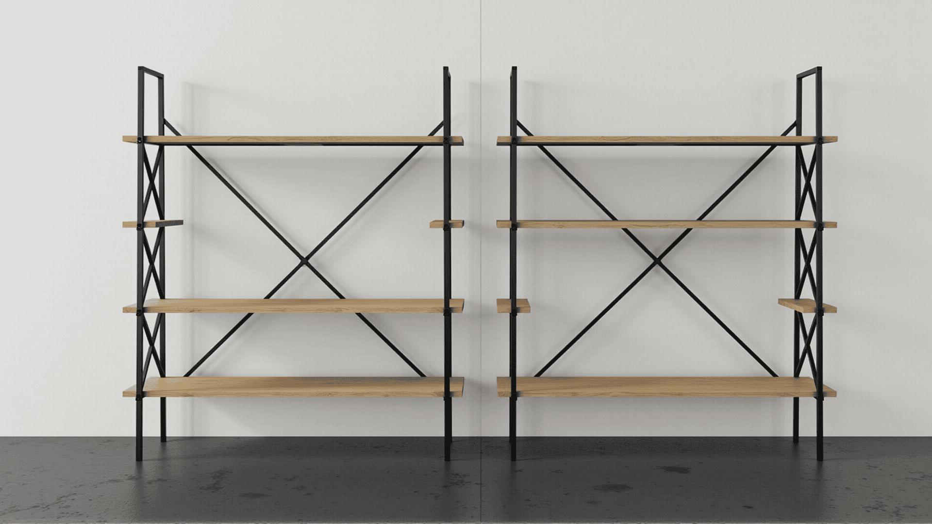 Metal Bar Shelf