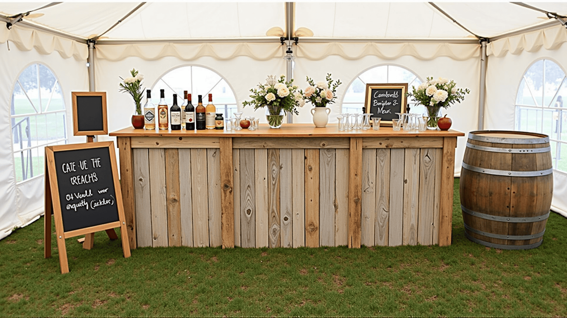 Rustic Wooden Bars