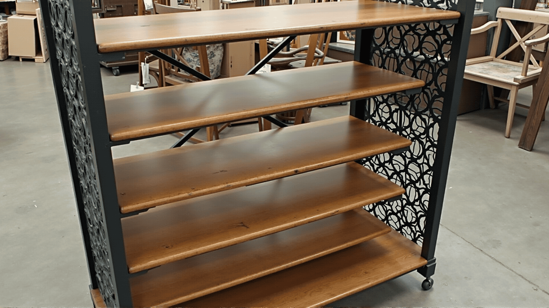 Wood Bar Shelf