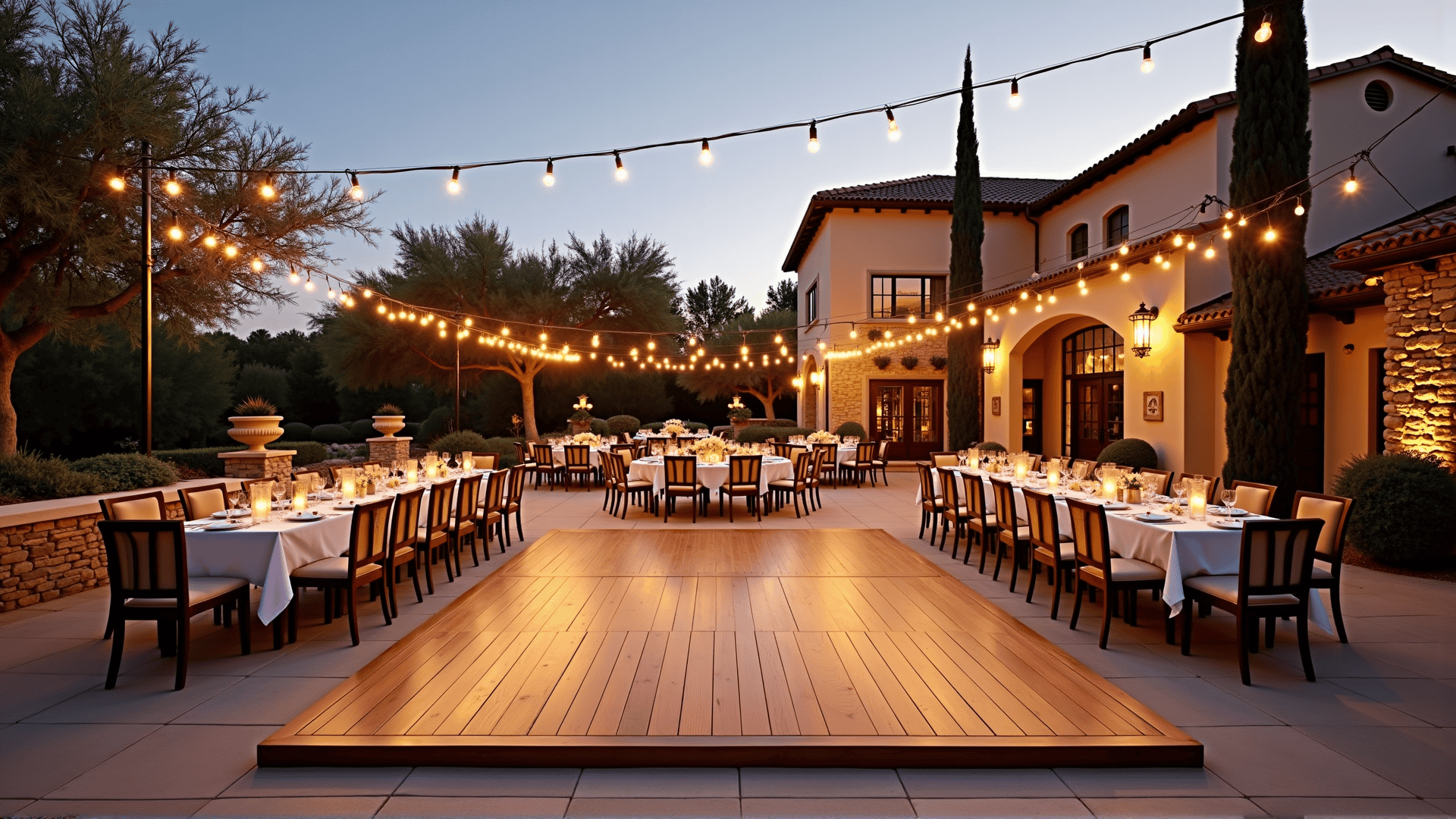 Wooden Dance Floor Rentals
