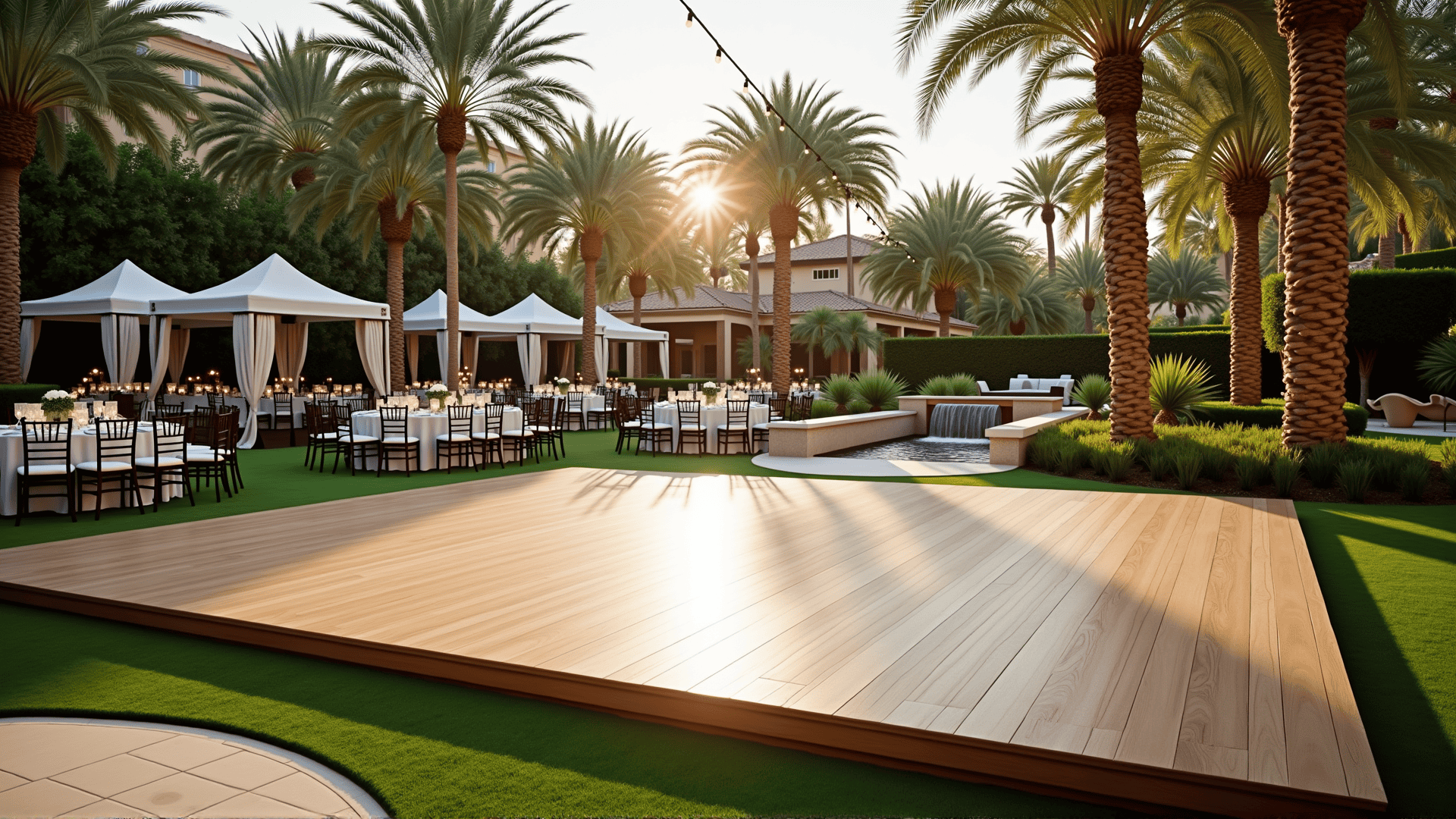 Wooden Dance Floor Rentals