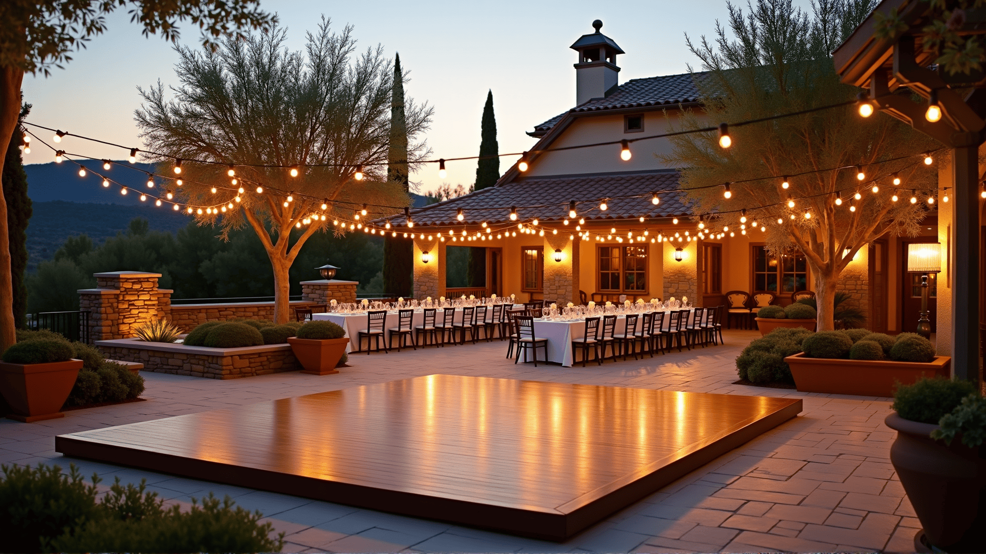Wooden Dance Floor Rentals