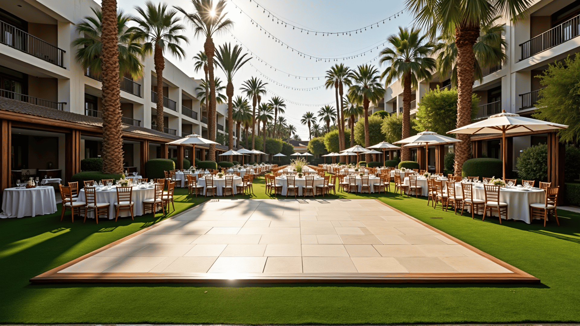 Wooden Dance Floor Rentals